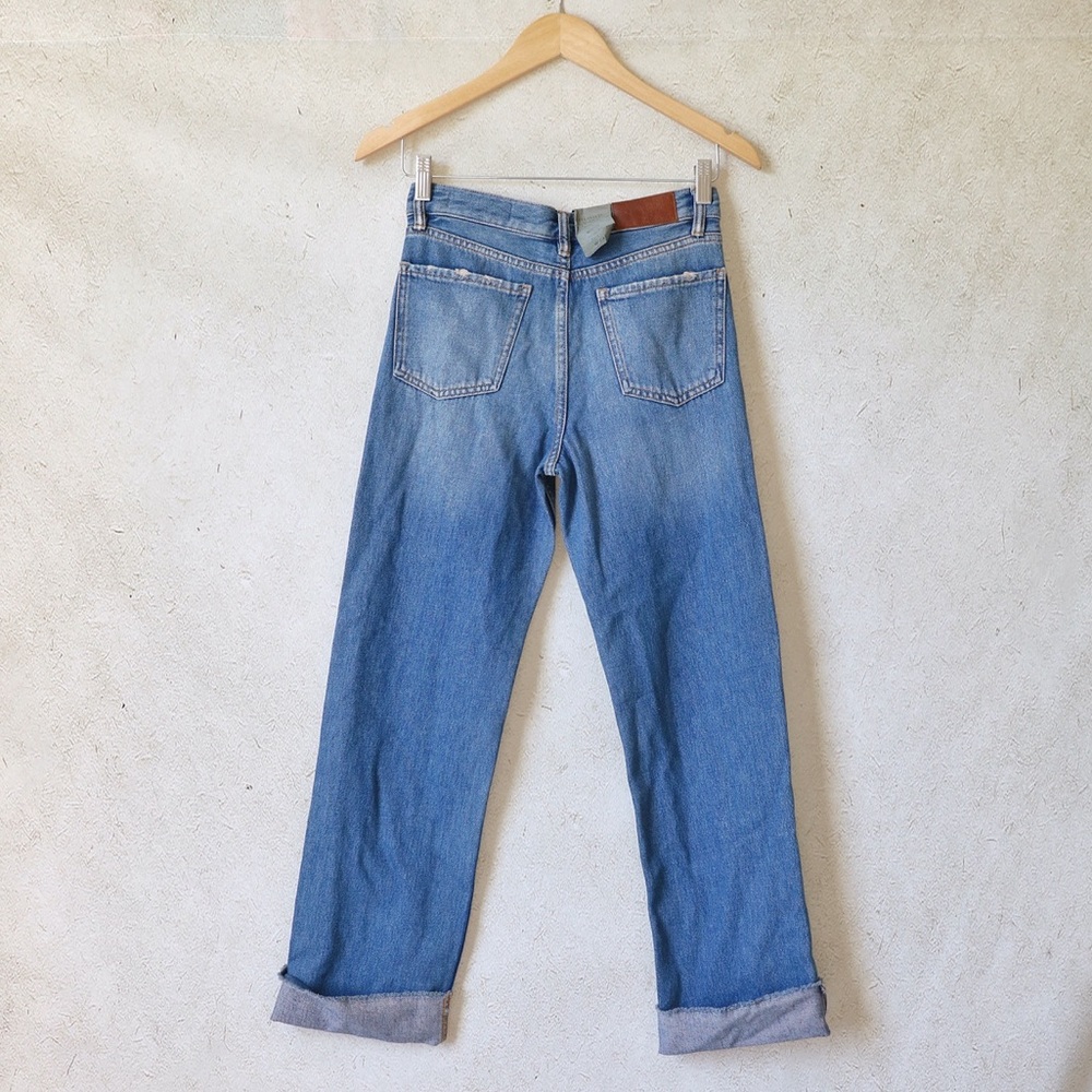 All Saints NWT ‘Jaden’ Midrise Loose Fit Denim Jeans - Picture 2 of 4